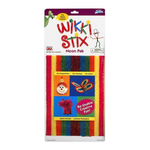 Toys & Games Wikki Stix Neon Pak - 48 8” Stix Per Pack!