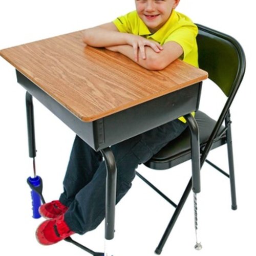 AWARD WINNING! Bouncy Bands for Wide Desks (31”38”) The Wiggle While