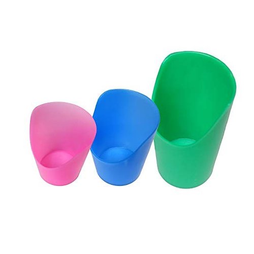 Therapy Equipment Flexi Nosey Cut Cups - 1 of each size (Set of 3)