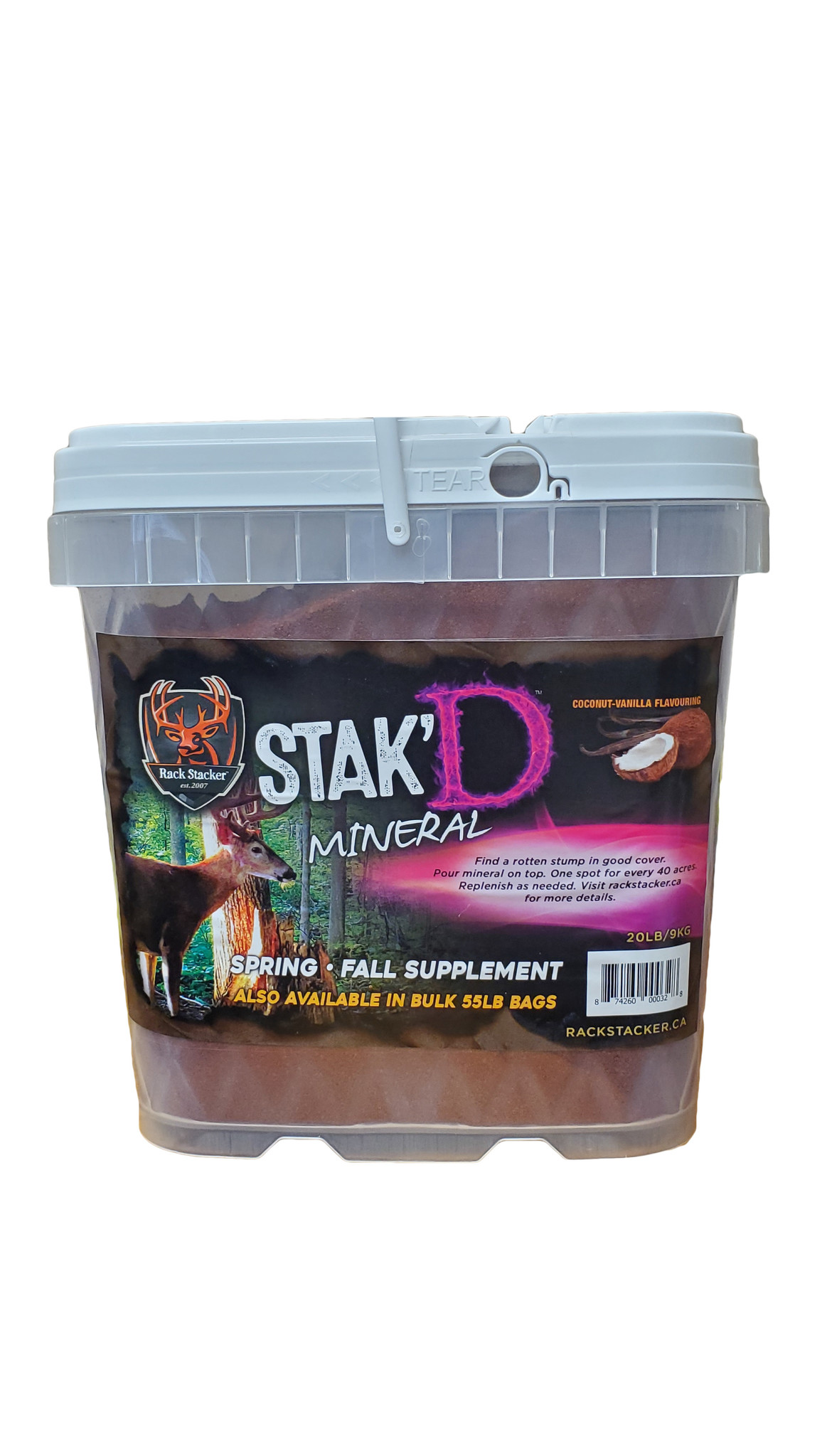 Rack Stacker Stak'D Mineral 20 lb. pail