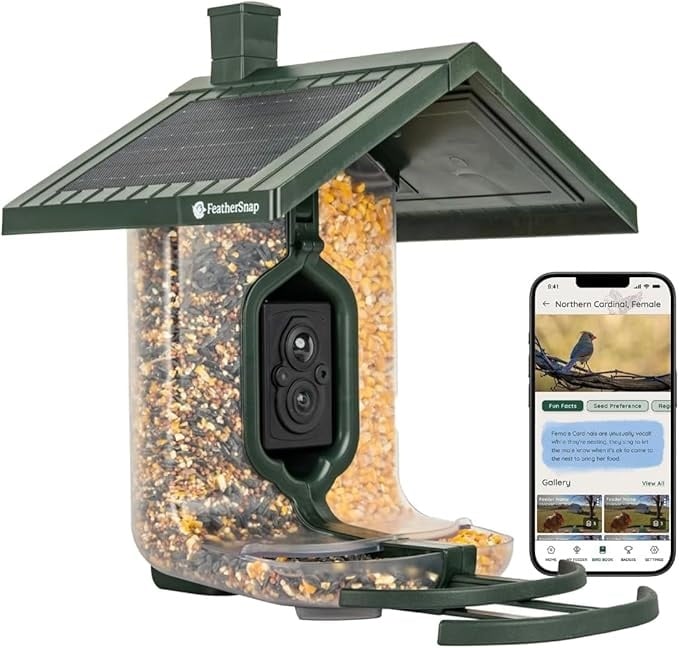Feather Snap Scout Smart Bird Feeder