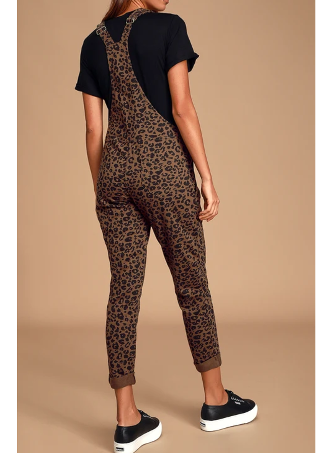 z supply leopard overalls