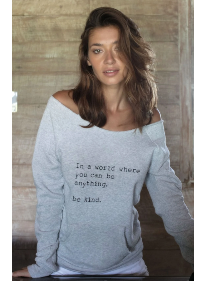 be kind sweater