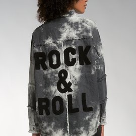 Elan Rock & Roll Distressed Jacket