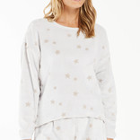 Z-Supply Frosted Plush Star LS Top