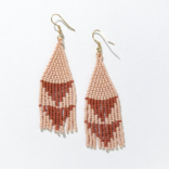 Ink & Alloy Blush Triangle Earring