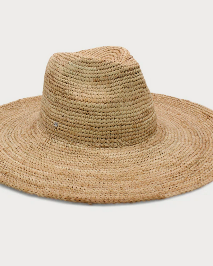 Ace Of Something Cassis Straw Fedora