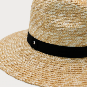 Ace Of Something Rhea Wheat Braid Fedora