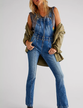 Free People Camilla Slim Boot Overall