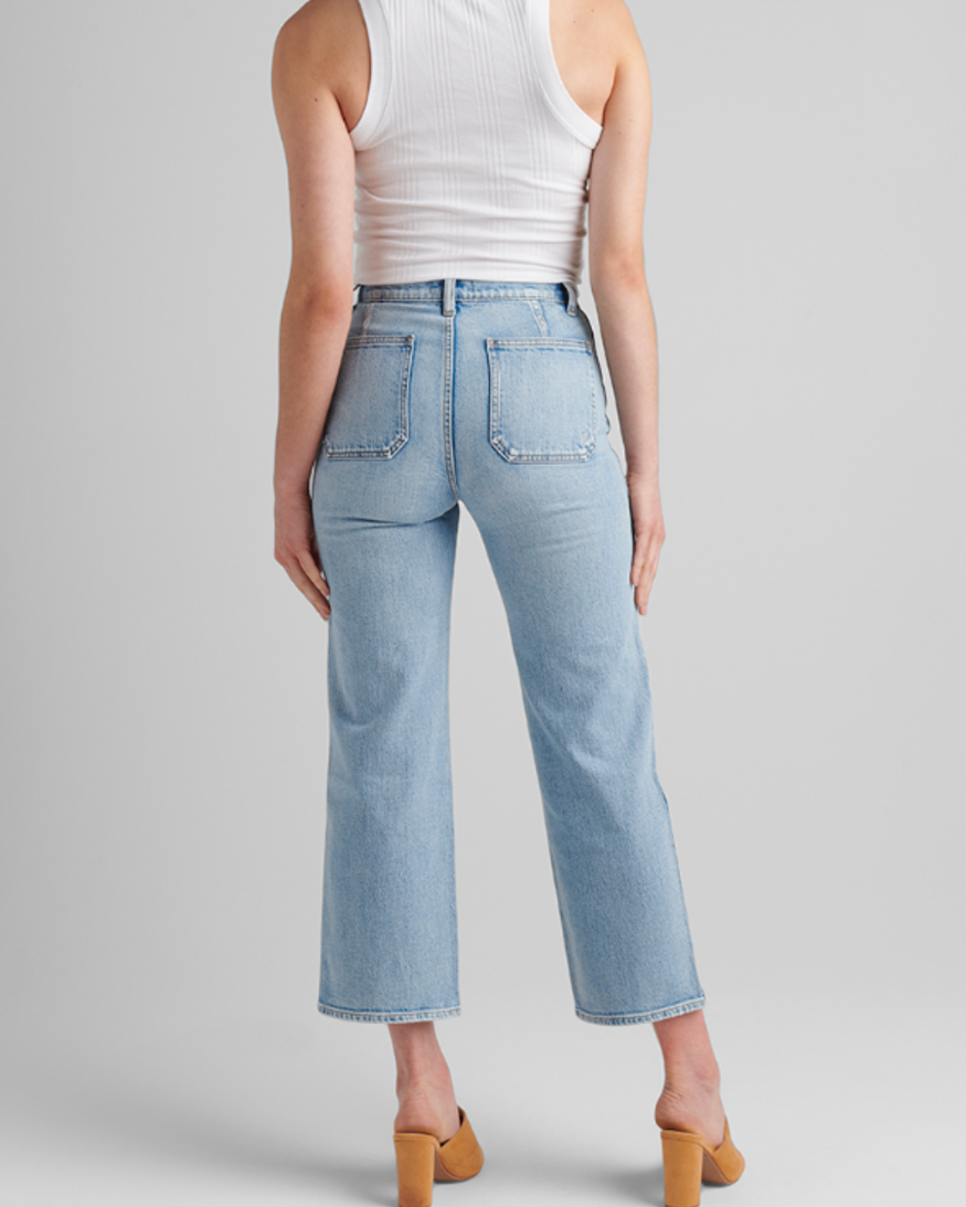 Silver Jeans - For Us Patch Pocket Wide Leg