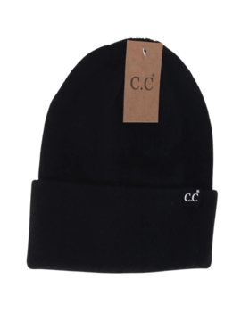 CC Brand Solid Cuff Beanie