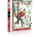 New York Puzzle Co Winter Page Turner