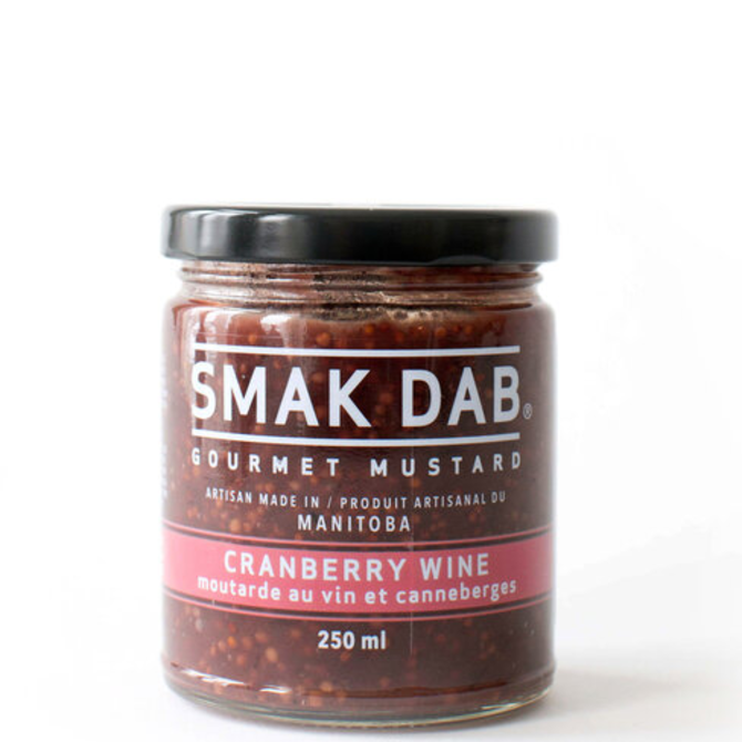 Smak Dab Foods Ltd Cranberry Wine Mustard