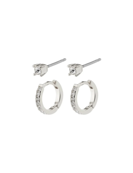Pilgrim Millie Crystal 2-1 Earring