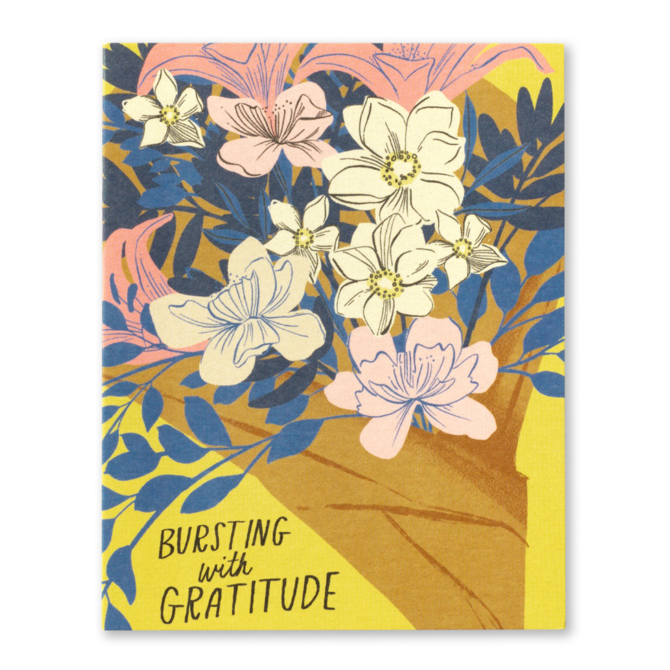 Compendium Card-Bursting With Gratitude