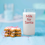 Classy Cards Creative Santa Milk Glass
