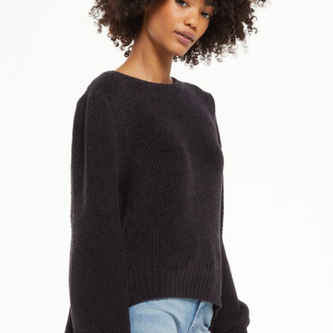 Z-Supply Bailey Puff Sleeve Sweater