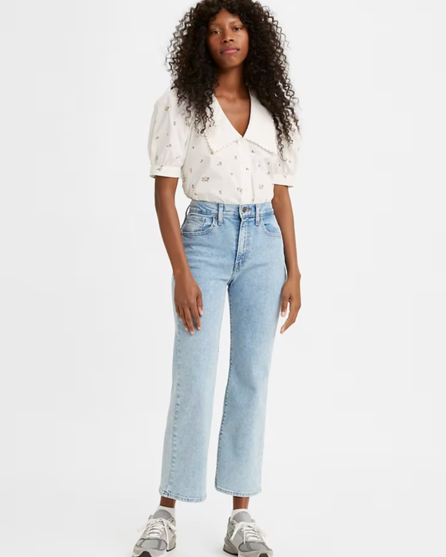 Levi's High Wait Crop Flare