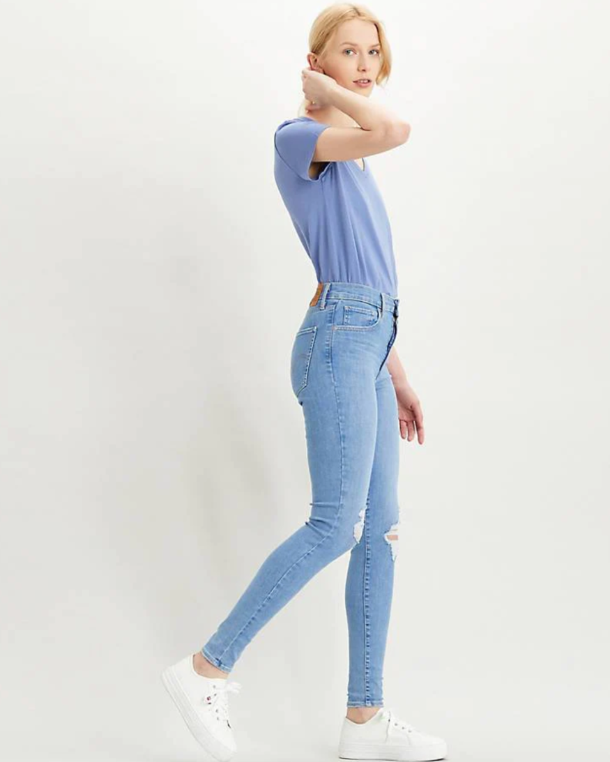 Mile High Super Skinny Jeans (plus Size) - Grey