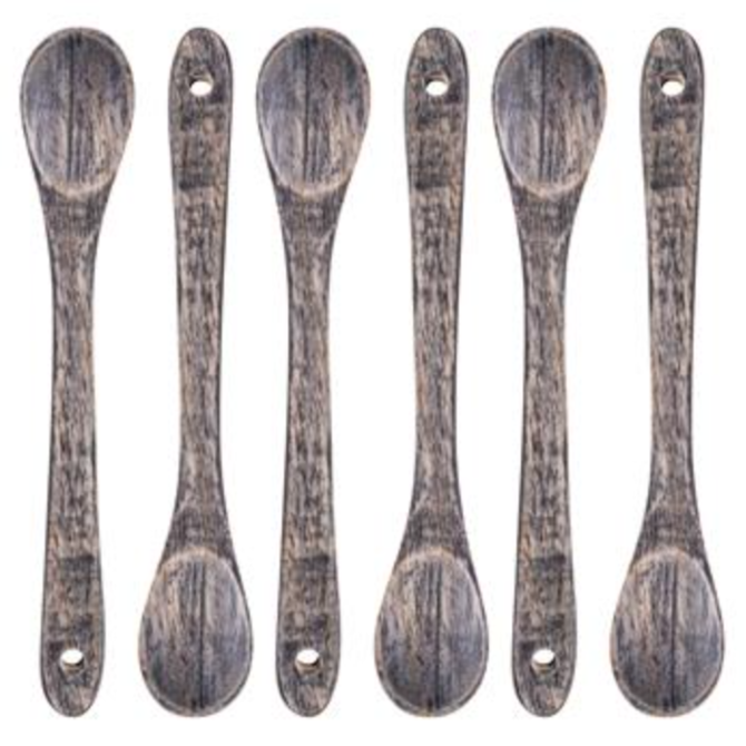 Karma Gray Wood Spoon