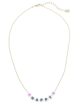 Caryn Lawn Happy Necklace