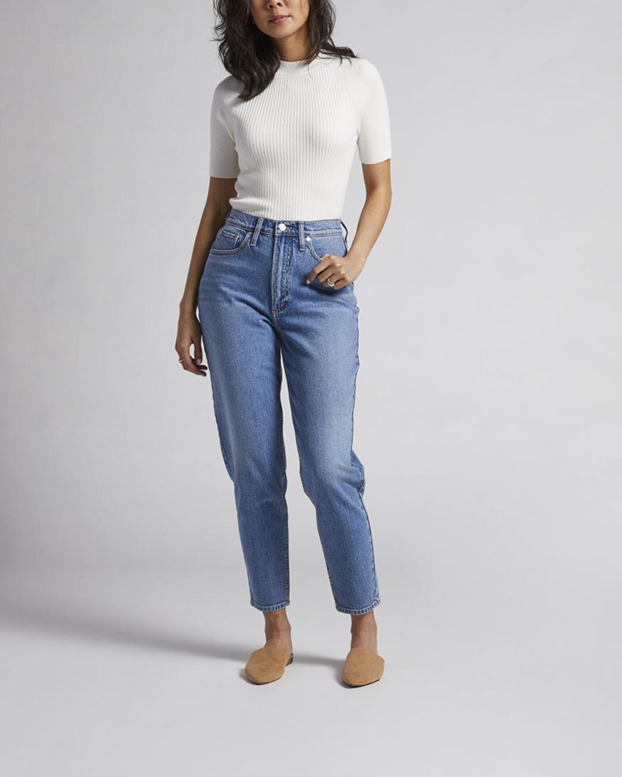 Silver Jeans - For Us High Rise Mom Jean