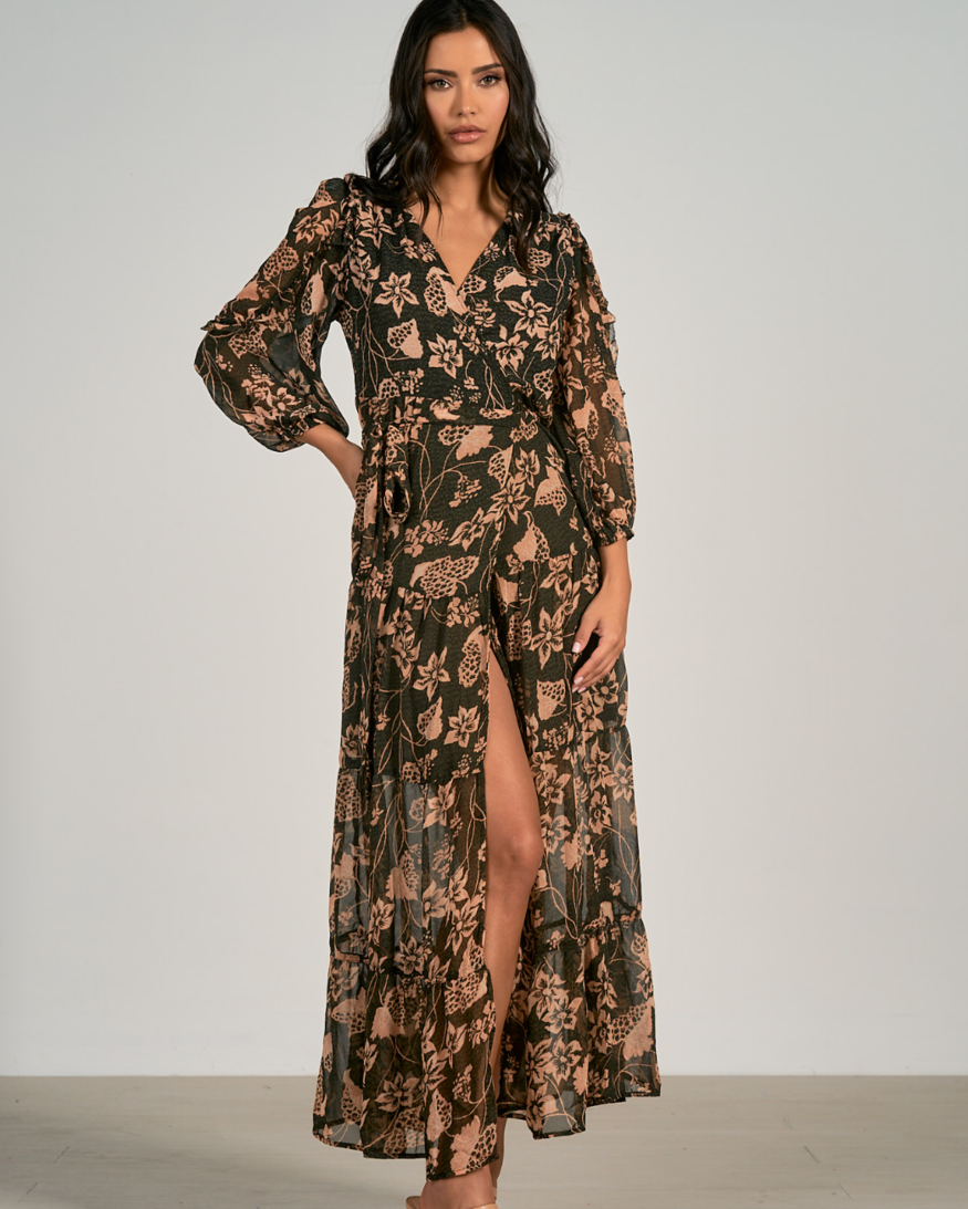 Elan Freyja Wrap Dress