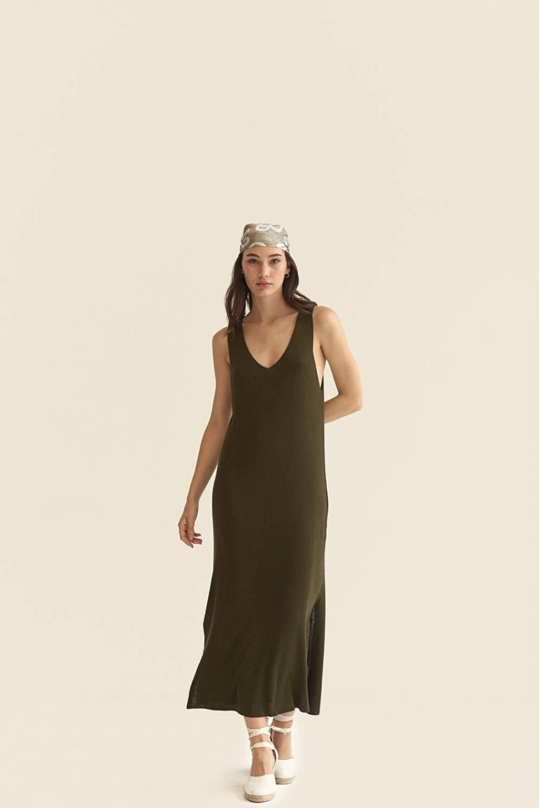 Knit maxi top