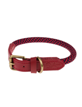 Red Rope Collar Md