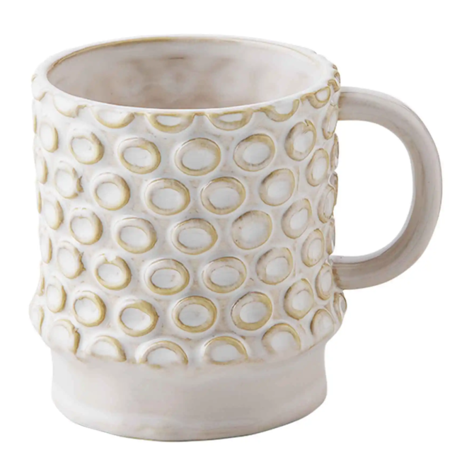Circles Stoneware Mug
