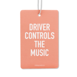 Classy Cards Creative Air Freshner - Controls Music