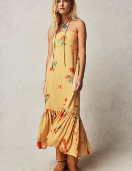 Free People Rosie Posie Midi Dress