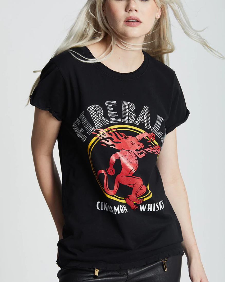 Recycled Karma Fireball Crystal Tee