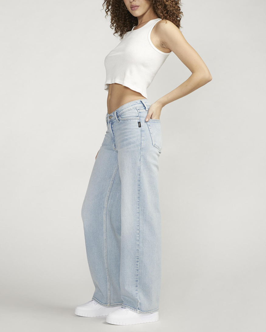 Silver Jeans - For Us V Front Wide Leg