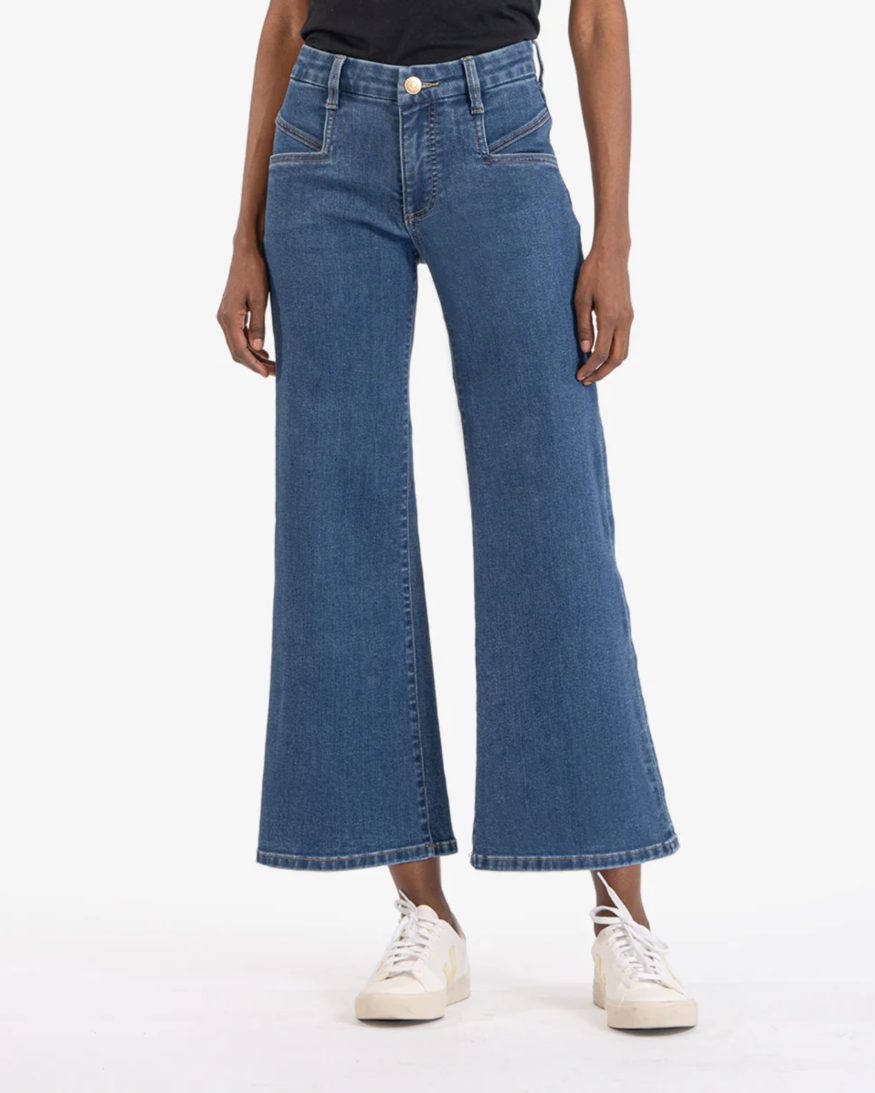 KUT Meg Wide Leg Jean