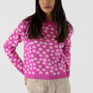 Lyla & Lux Floral Crewneck Sweater