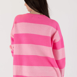 Lyla & Lux Sali Striped Sweater