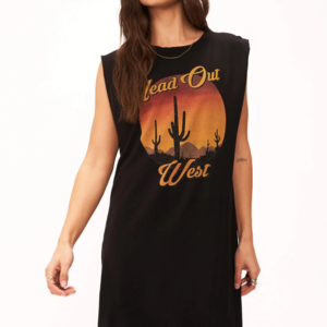 Project Social T Head Out West Dress