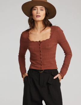 Wilfred BUTTON-FRONT BLOUSE