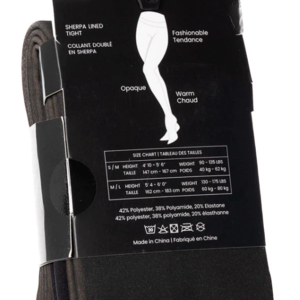 Cest Moi Sherpa Lined Tights