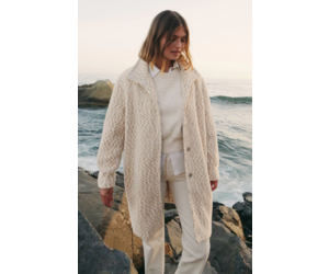 Connor Mohair Knit Coat - White Bull Clothing Co