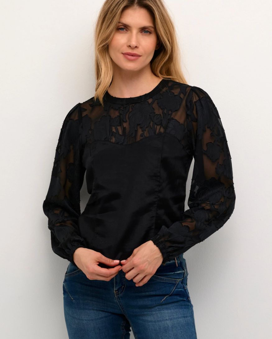 Cream Yana Blouse
