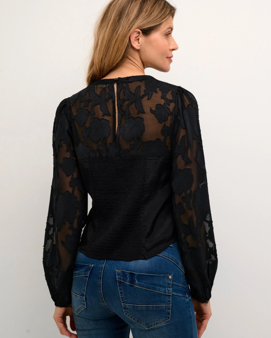 Cream Yana Blouse