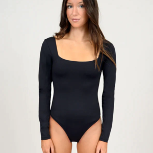 RD Style Stacey LS Solid Bodysuit