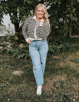 RD Style Yor Zip Cardigan