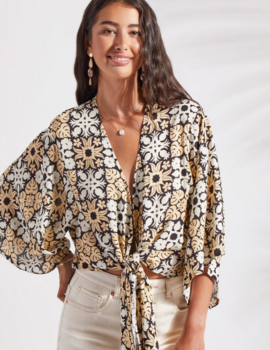 Tribal Hallie Kimono Top