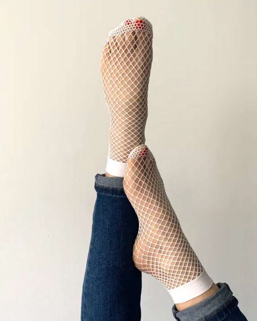 Jessica Fishnet Sock