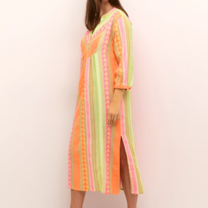 Cream Sola Caftan Dress