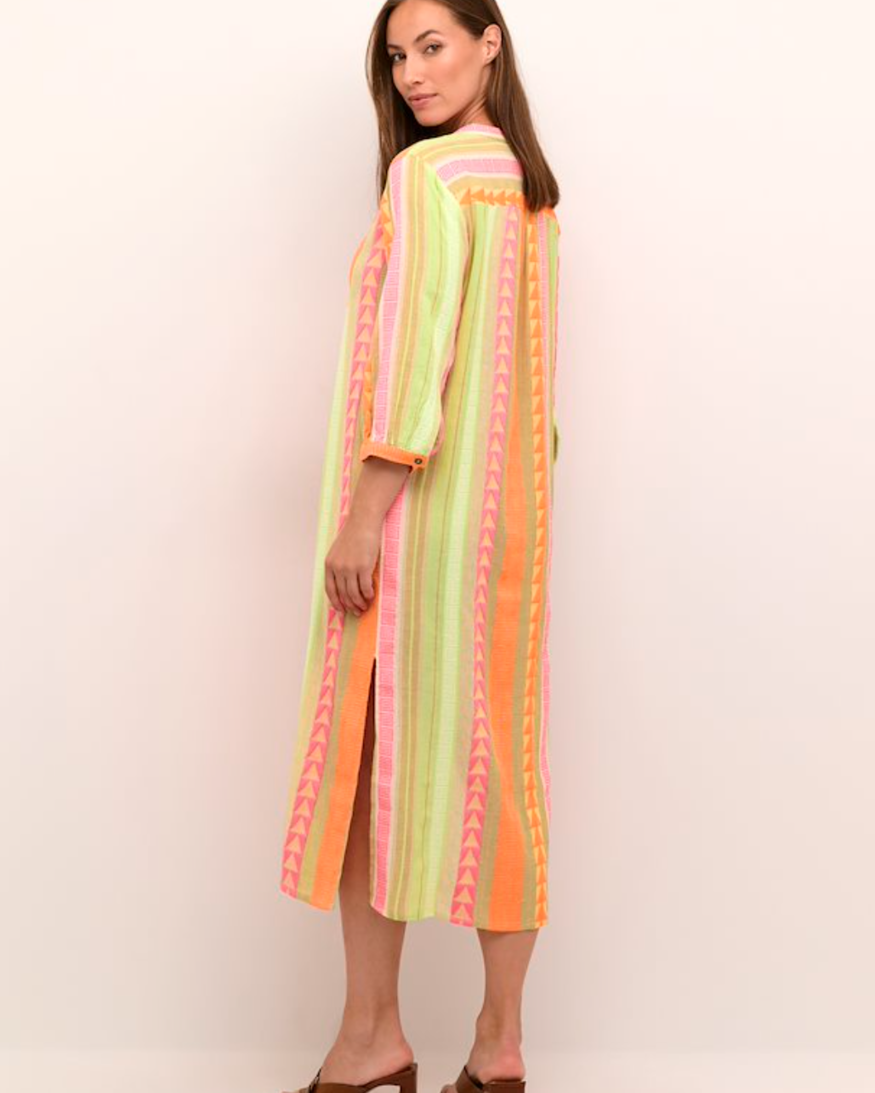 Cream Sola Caftan Dress