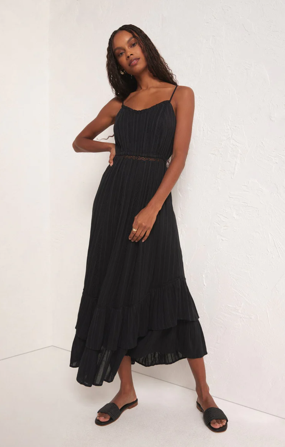 Rose Maxi Dress - White Bull Clothing Co